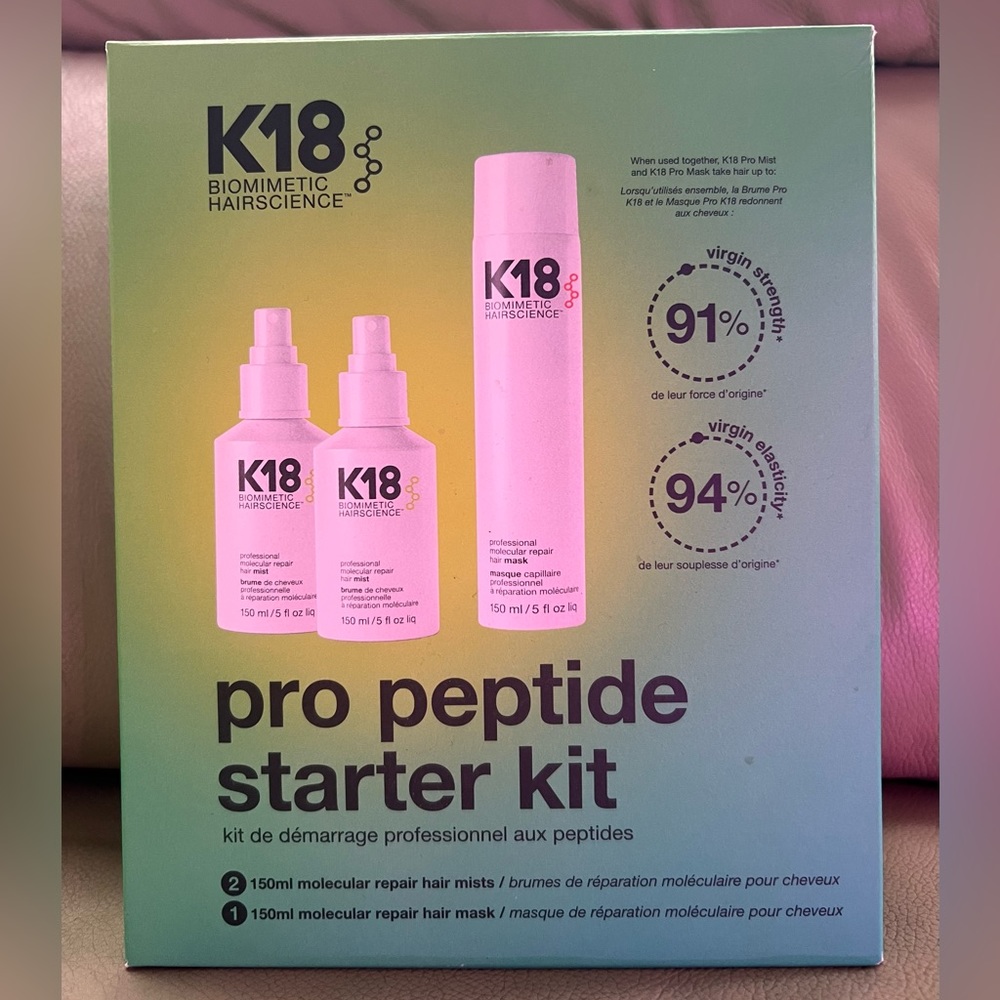 K18 Biomimetic Hairscience - Pro Peptide Starter Kit